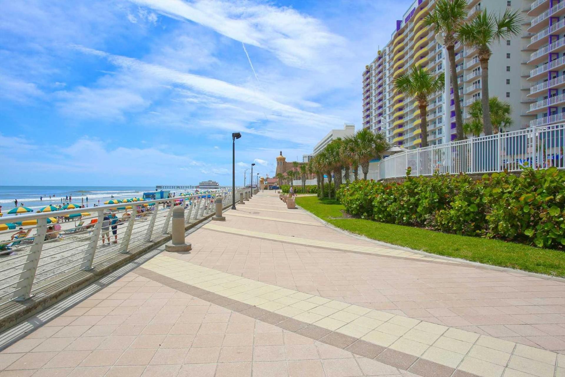 Luxury 11Th Floor 1 Bedroom Condo Direct Oceanfront Wyndham Ocean Walk Resort Daytona Beach | 1105 외부 사진