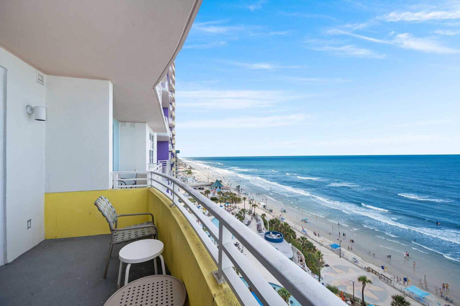 Luxury 11Th Floor 1 Bedroom Condo Direct Oceanfront Wyndham Ocean Walk Resort Daytona Beach | 1105 외부 사진