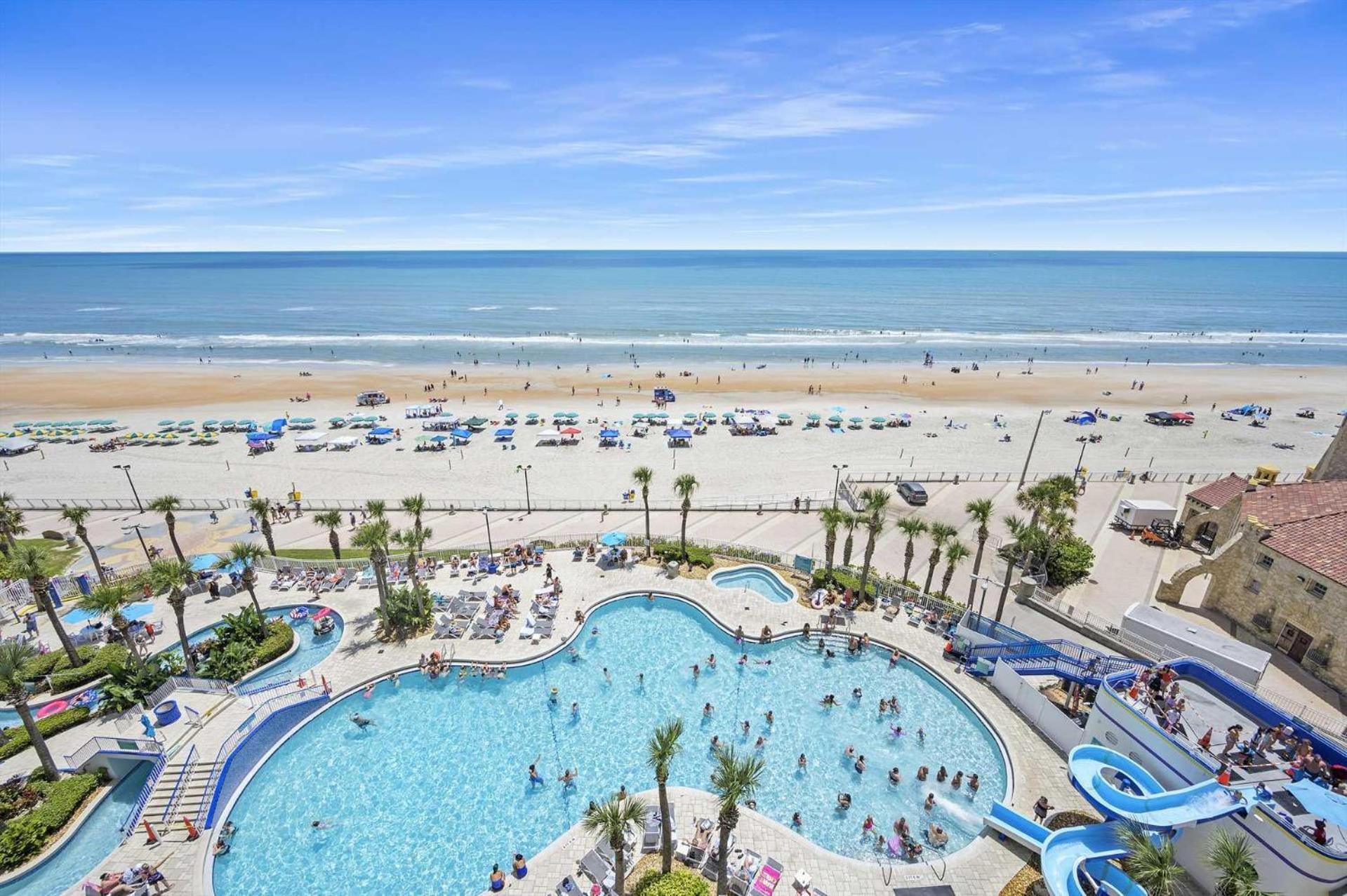 Luxury 11Th Floor 1 Bedroom Condo Direct Oceanfront Wyndham Ocean Walk Resort Daytona Beach | 1105 외부 사진